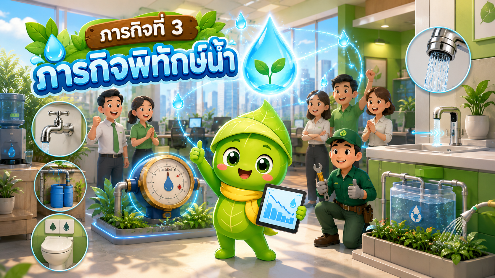 ตอนที่ 3 ภารกิจพิทักษ์น้ำ